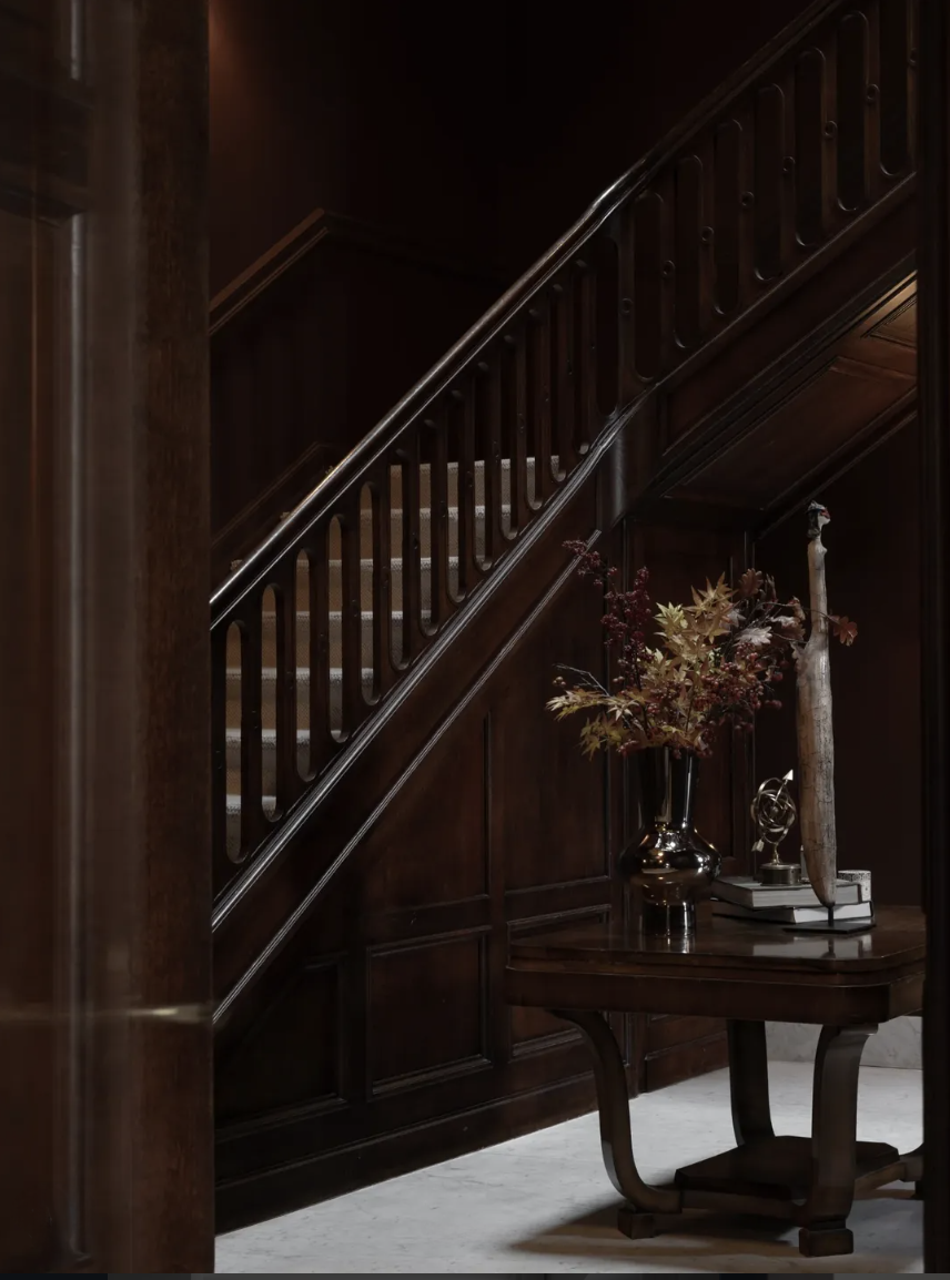 Antwerp period home staircase