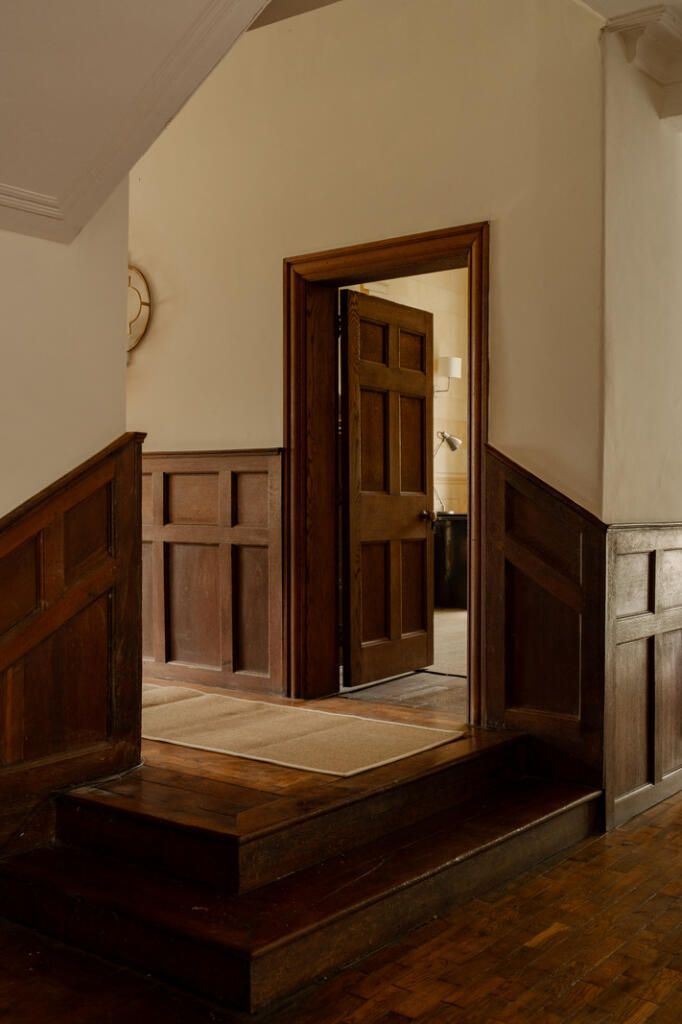 Interior doorway of a private location